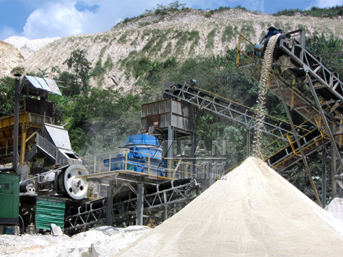 Dây chuyền sản xuất cát tại Malaysia